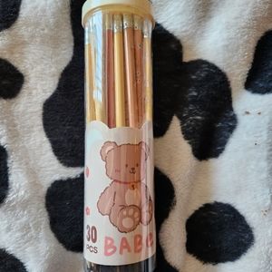 NIB 30 PACK TEDDY BEAR PENCILS